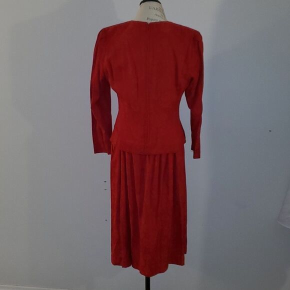 ☆HOST PICK Vtg red petite dress - Picture 7 of 11
